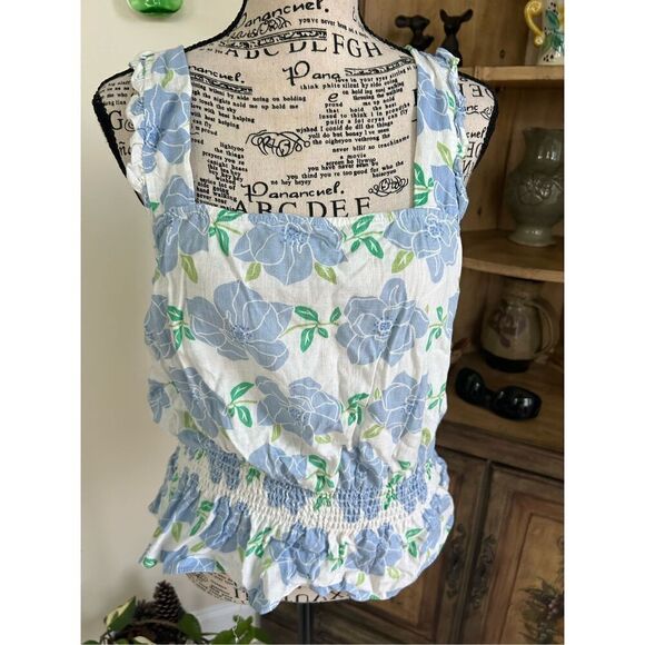 Draper James RSVP Floral Peplum Top - Picture 7 of 9